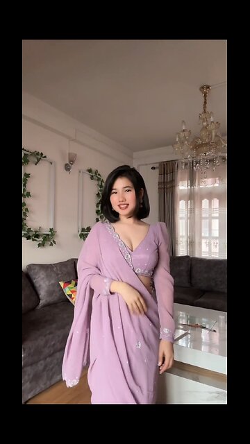 Cutie girl in sari(Culture dress). Cute girl part 4