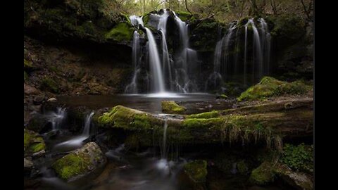 Waterfall (High Pitch) ASMR v2 - 1 hour - JD Savanyu