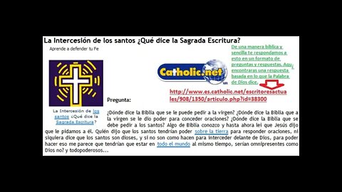 Lección 17. La intercesión de los santos