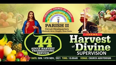 44th Harvest Thanksgiving of CCC Parish 2 Circuit Hqrs, Osogbo