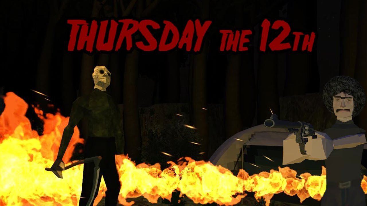 FUI ACAMPAR COM MEUS AMIGOS E O PIOR ACONTECEU - JOGO DE TERROR THURSDAY THE 12 TH