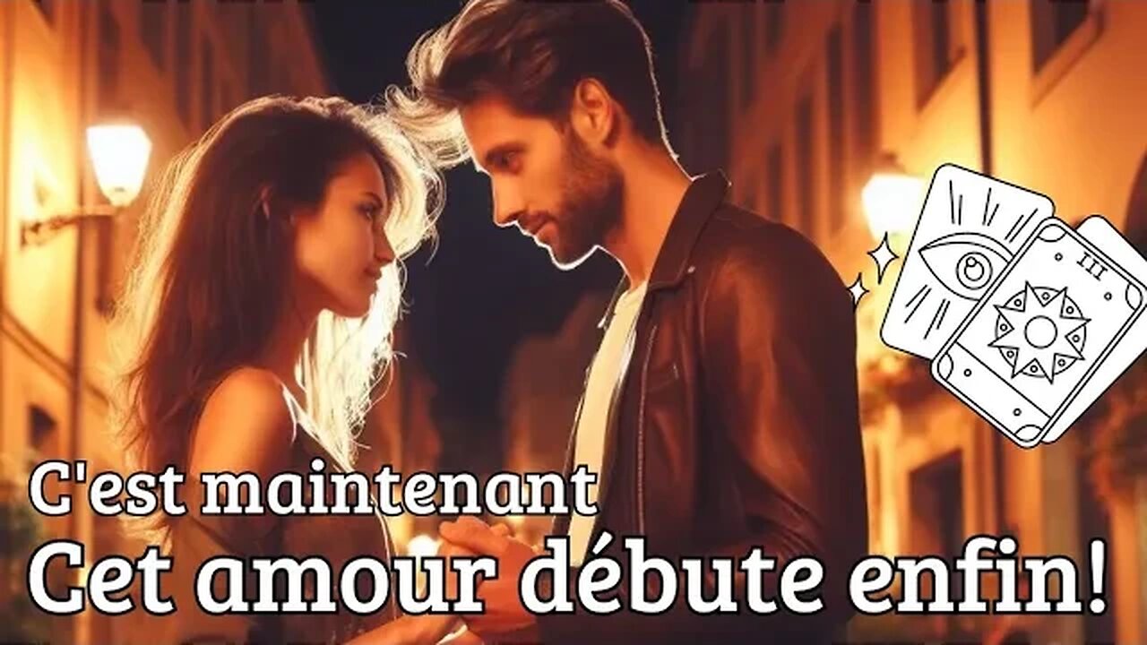 🥰 C'EST MAINTENANT!! ❤️ CET AMOUR DÉBUTE ENFIN! 🙏 #tiragesentimental #voyance #flammesjumelles