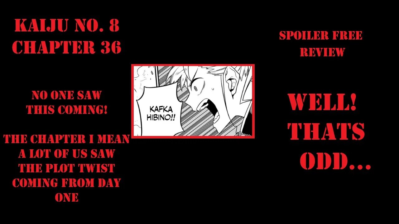 Kaiju NO. 8 Chapter 36 SURPRISE Analysis – Spoiler Free–Super Meta Plot Twist Beyond the Fourth Wall