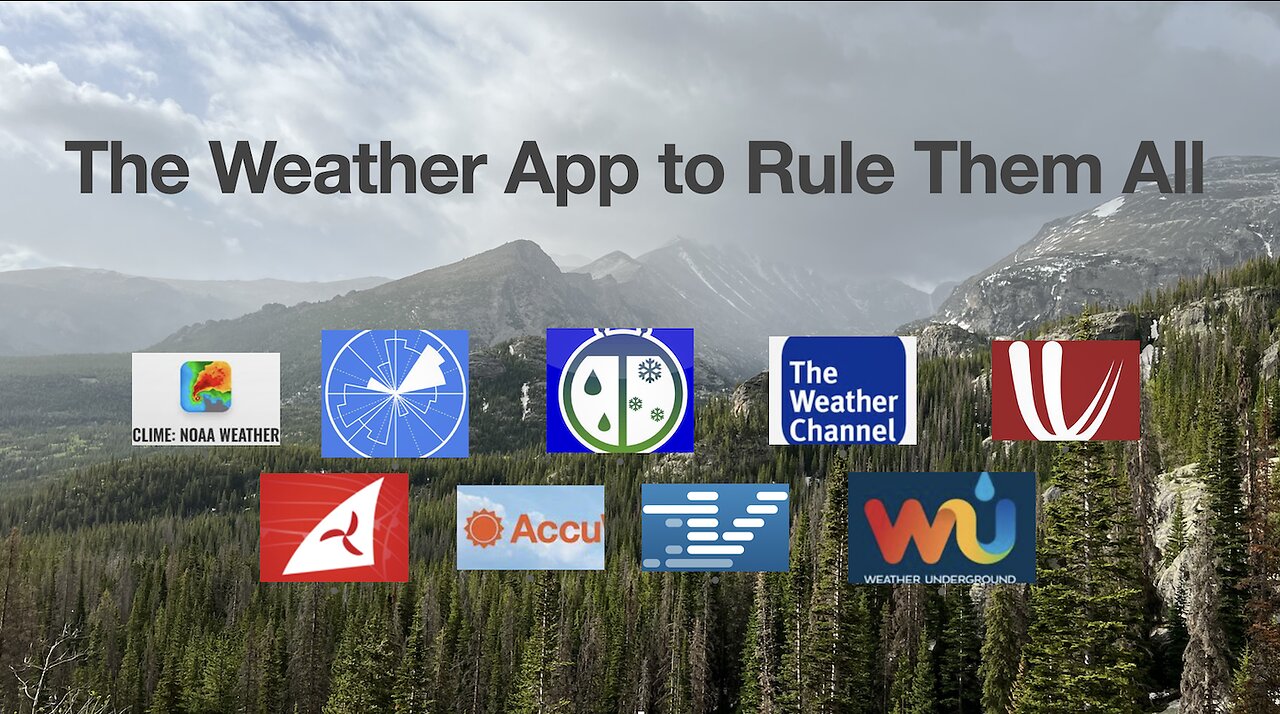 The Weather App to Rule Them All