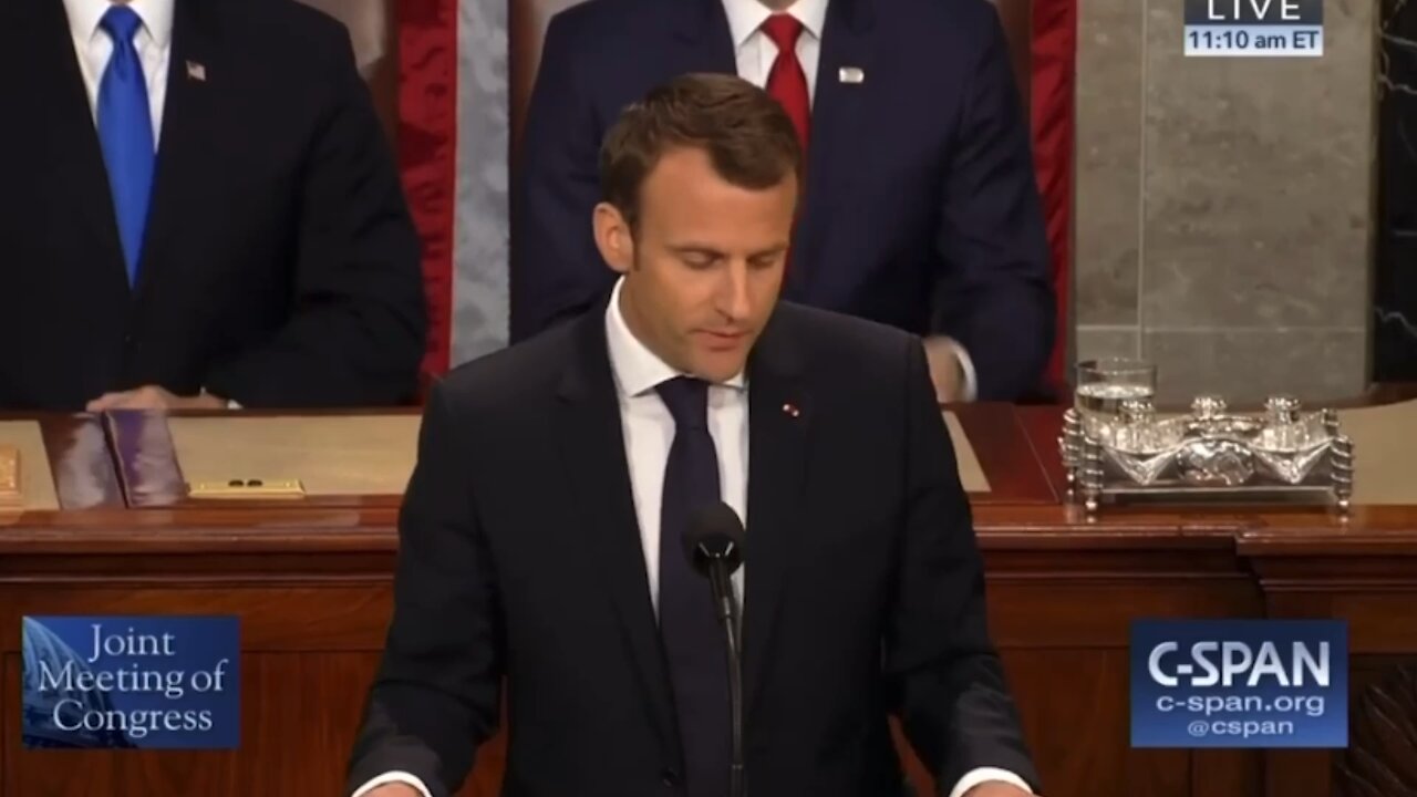 Macron Talks About The Liberal World Order