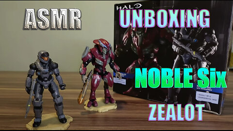 ASMR Unboxing: Noble 6 and Zealot Figures (Jazware Vault)