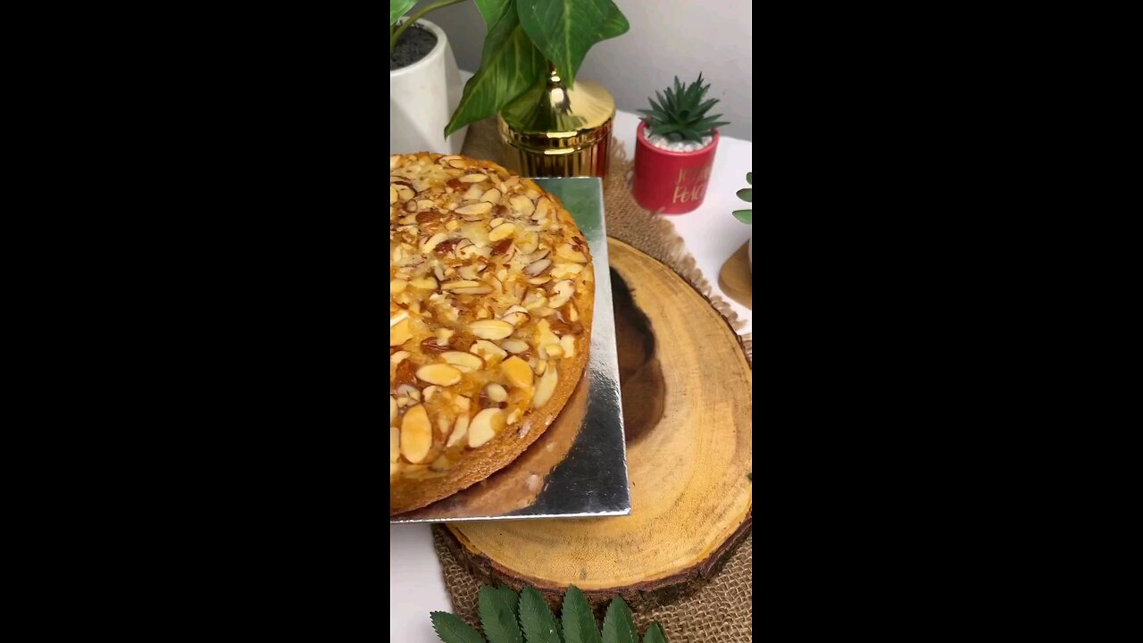 ALMOND CAKE | #almondcake #vanillacake #poundcake #teacake #spongecake #bakingfun #cooking