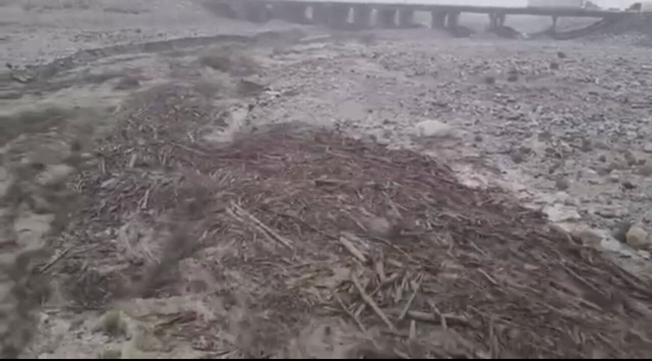 Massive debris flow heading straight for Palm Springs