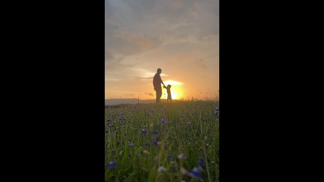 An evening walk with love