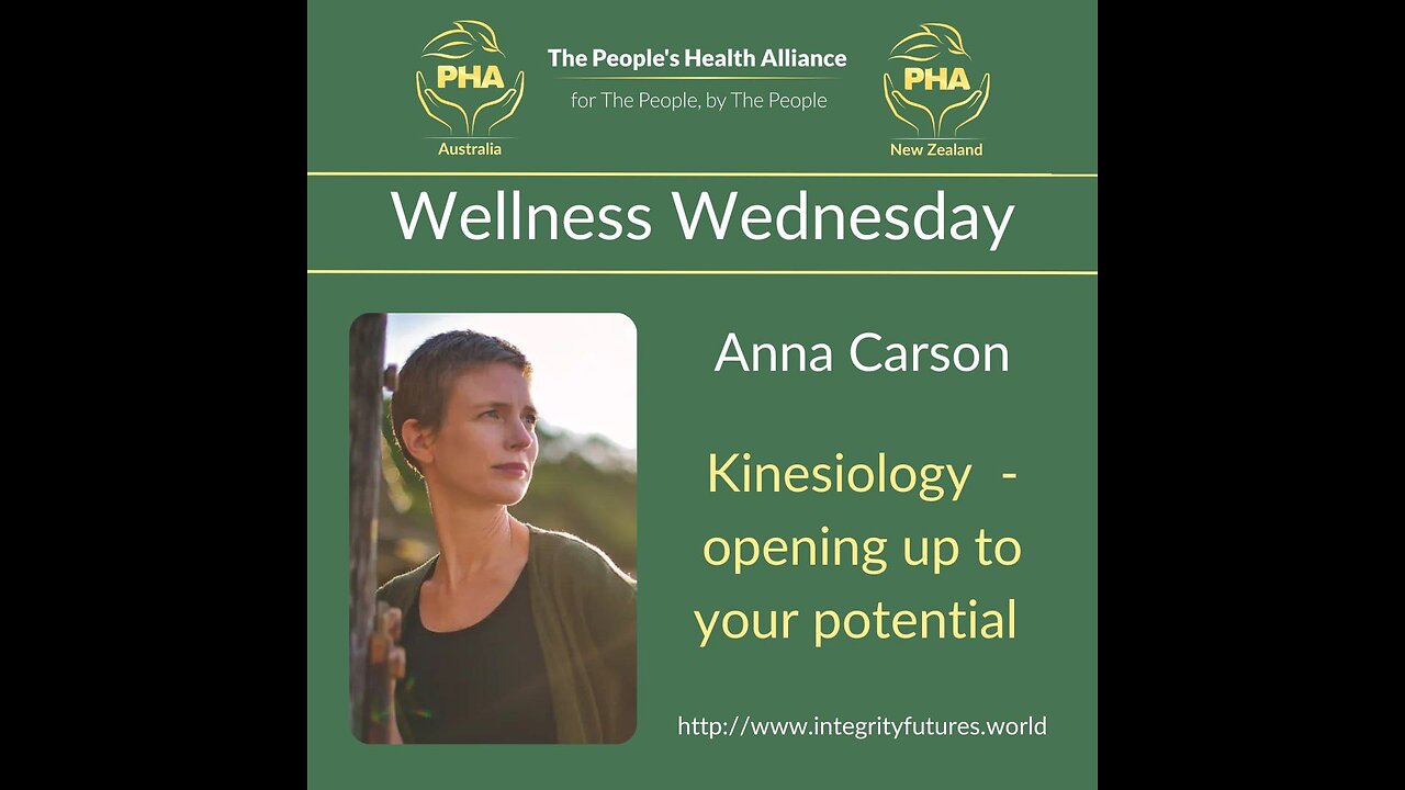 Wellness Wednesday - Anna Carson - Opening up your potential