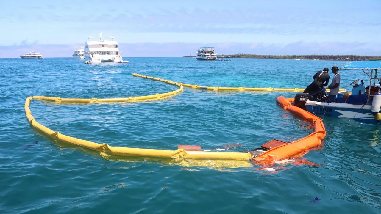 Galapagos Islands disaster: Ship sinks off coast leaking thousands of gallons of diesel