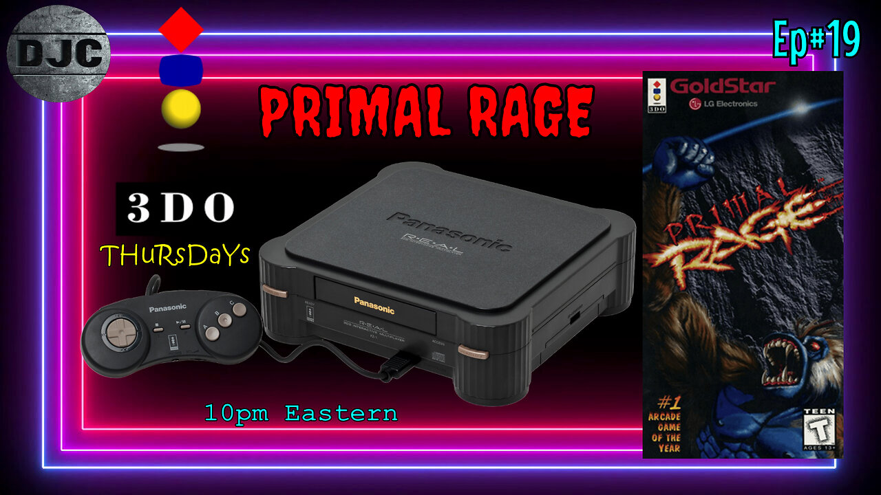 3DO Thursdays - Episode #19 - "PRIMAL RAGE"