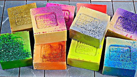 ASMR SOAP | Dry Soap cutting| Soap Carving | No Talking | 4K