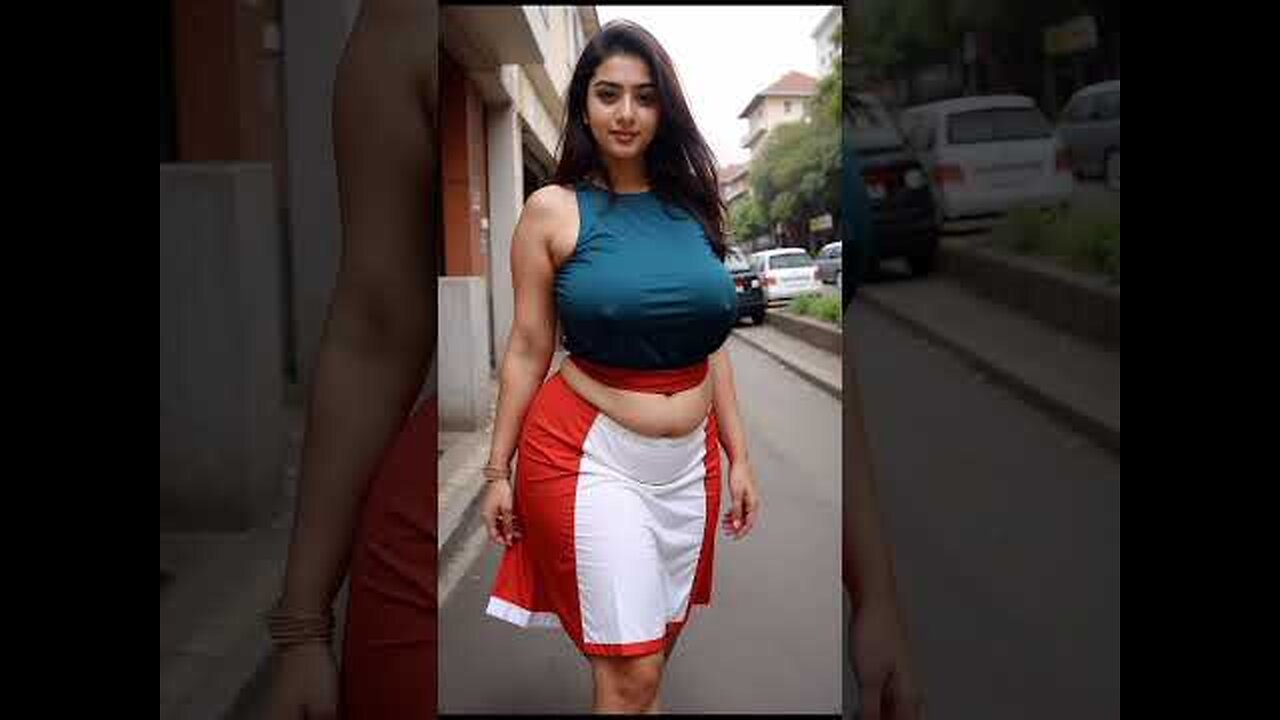 [4K] AI ART Indian Model Look Book Al Art Do You Like My Colorful Traditional top escort Outfits