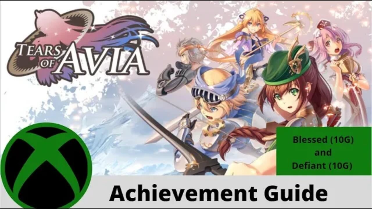 Tears of Avia: Blessed (10g) and Defiant (10g) Achievement guide!