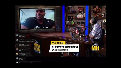 Alistair Overeem on WWE