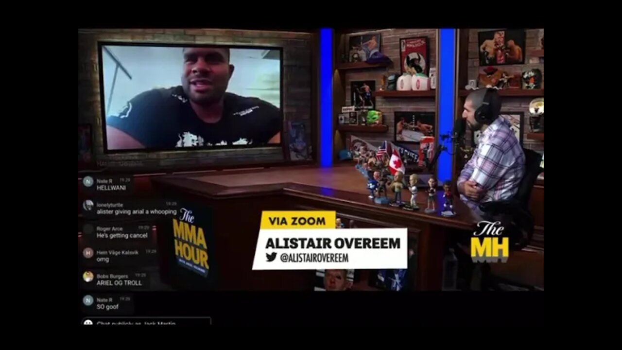 Alistair Overeem on WWE