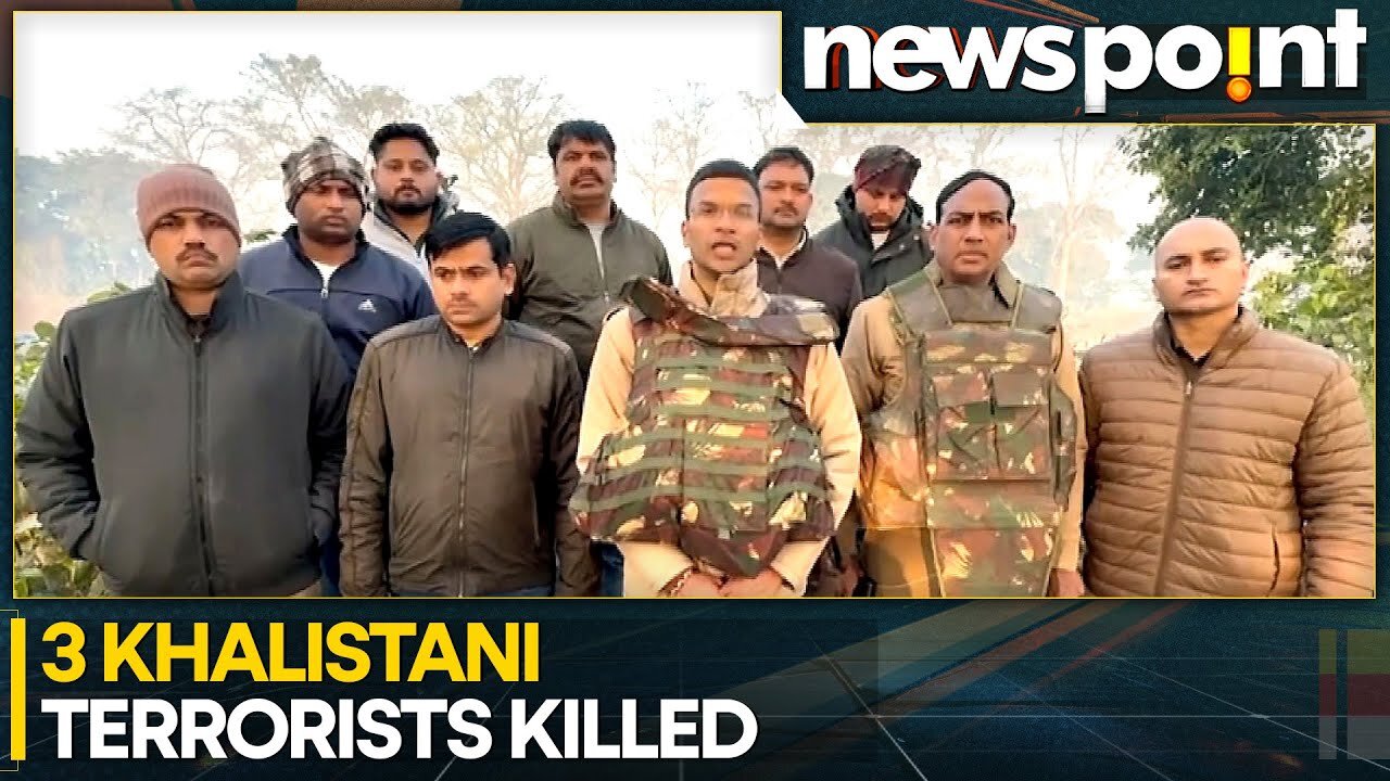 3 Khalistani Terrorists Killed in UP Encounter After Attacking Punjab Police Post | WION Newspoint