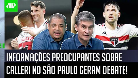 "Gente, isso passa a ser uma EMERGÊNCIA pro São Paulo! O Calleri..." OLHA essas INFORMAÇÕES!