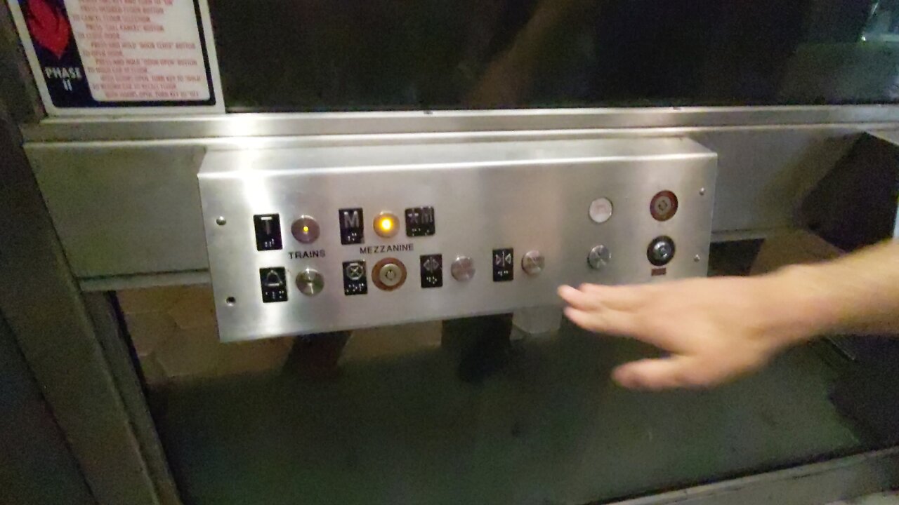 The Wonderland Elevator of the DC Metrorail System! 25 - 30 seconds to level!