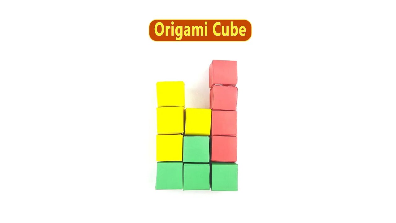 Origami Minecraft Blocks Lego Cubes - Easy Paper Crafts