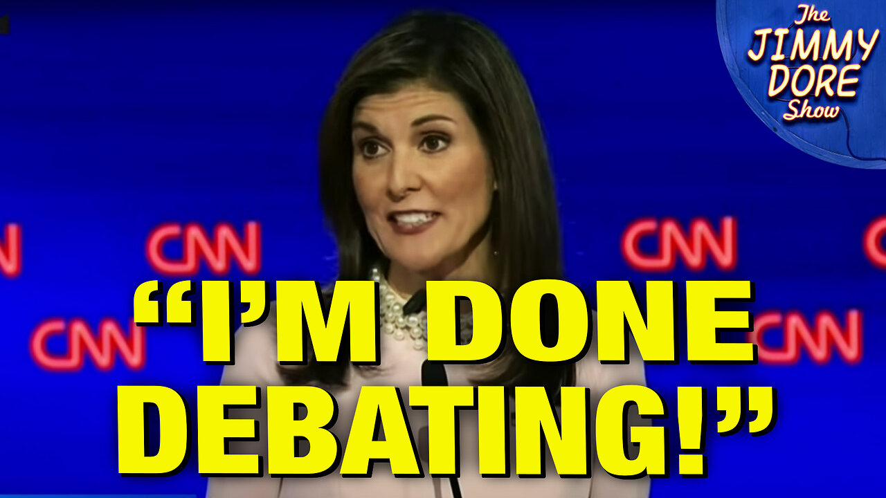 DELUSIONAL Nikki Haley Says She Will Only Debate Trump & Biden!