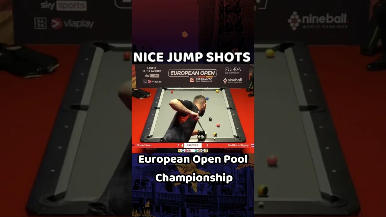 This is what you called skills | 2022 European Open Pool