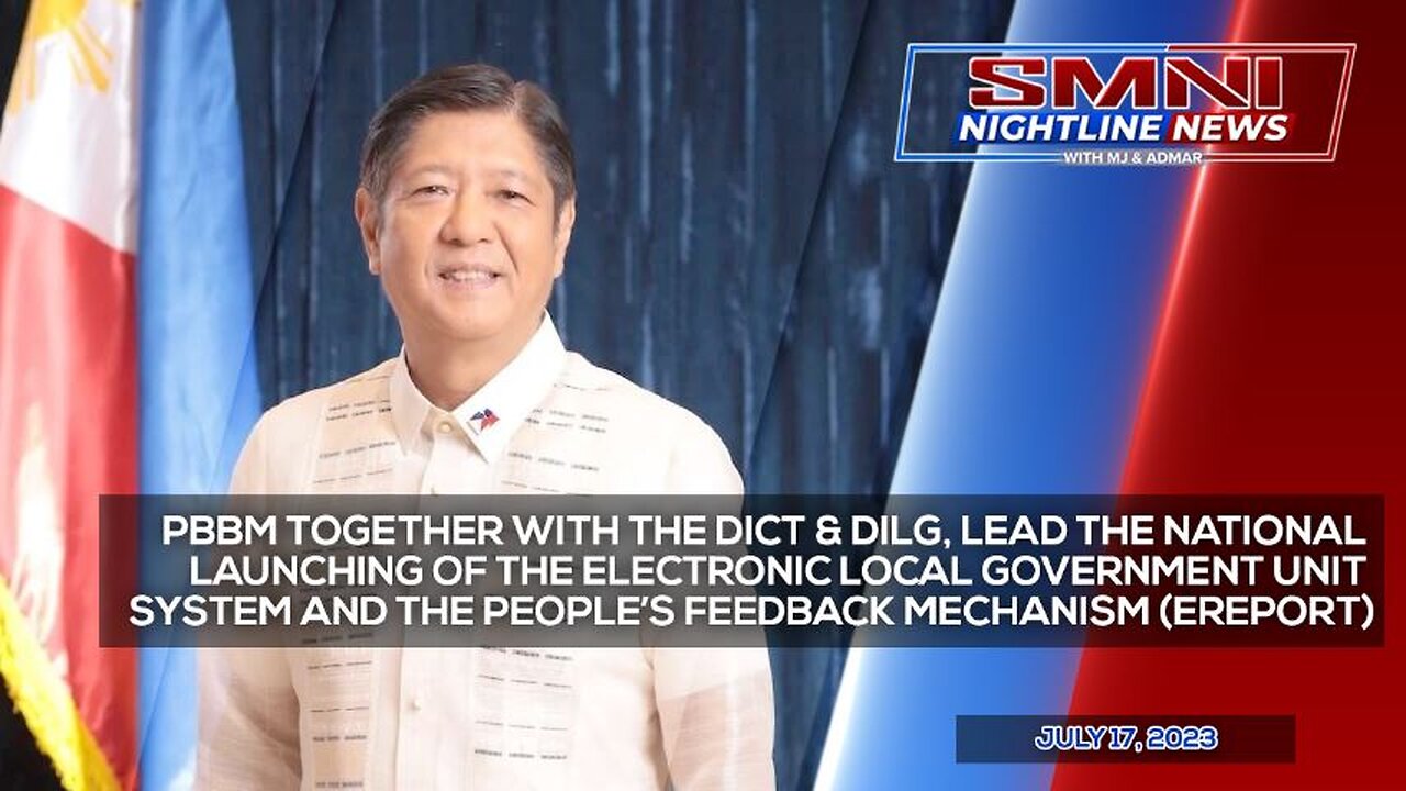 REPLAY: PBBM leads the launching of the eLGU System and the People’s Feedback Mechanism (eReport)