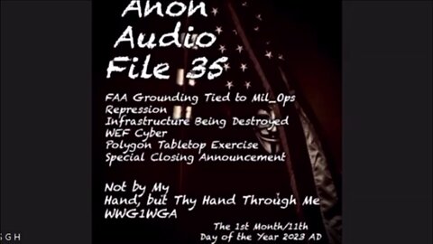 SG ANON, Audio File 35