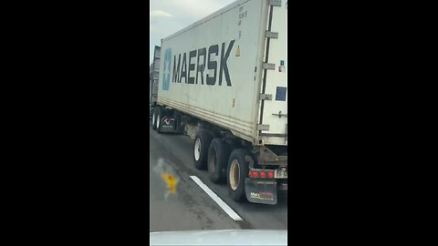 Dangerous Operation by truck driver