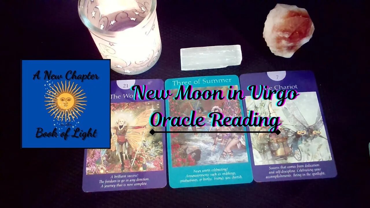 8-27-22 New Moon in Virgo Oracle Reading