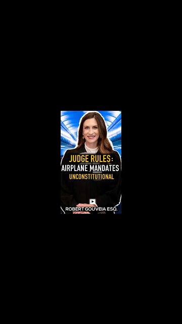 Federal #Judge Rules #Biden #MaskMandate on Airplanes #Unconstitutional #Shorts