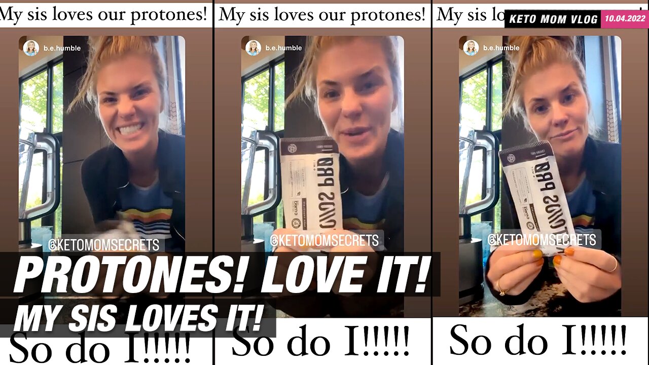 Yes! Protones! We Love It! | KETO Mom Vlog