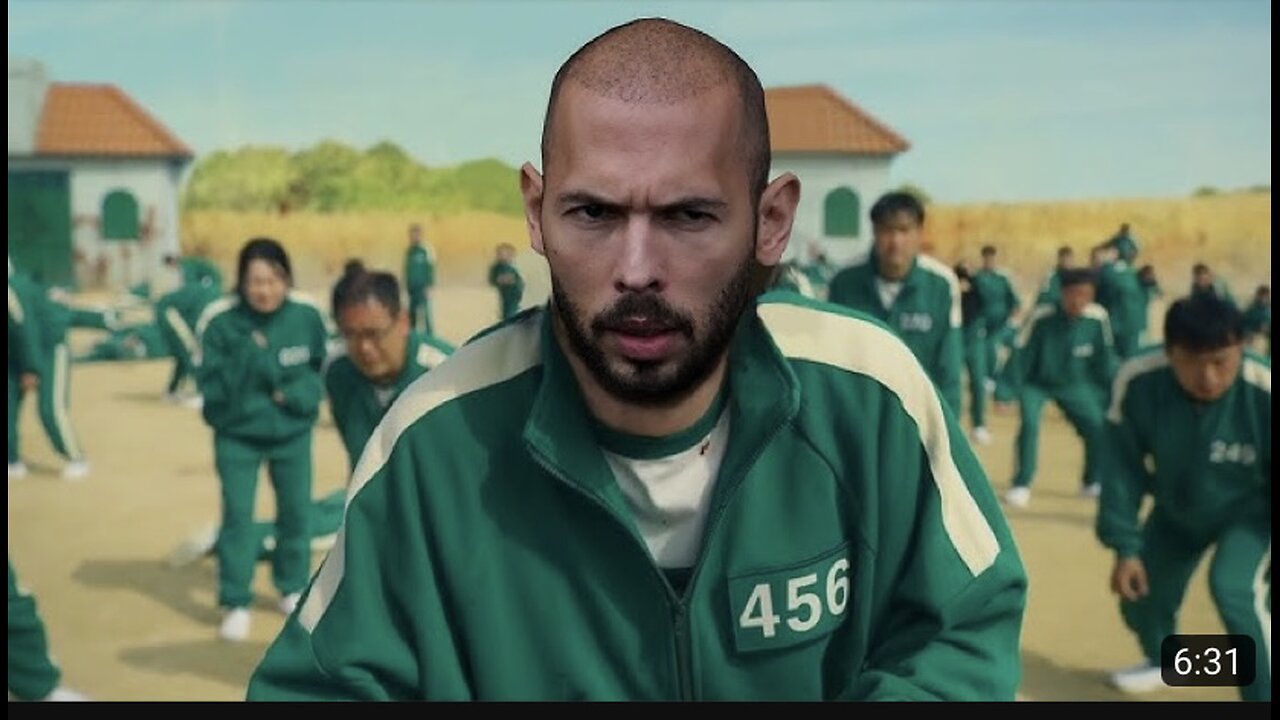 Andrew tate in squid game