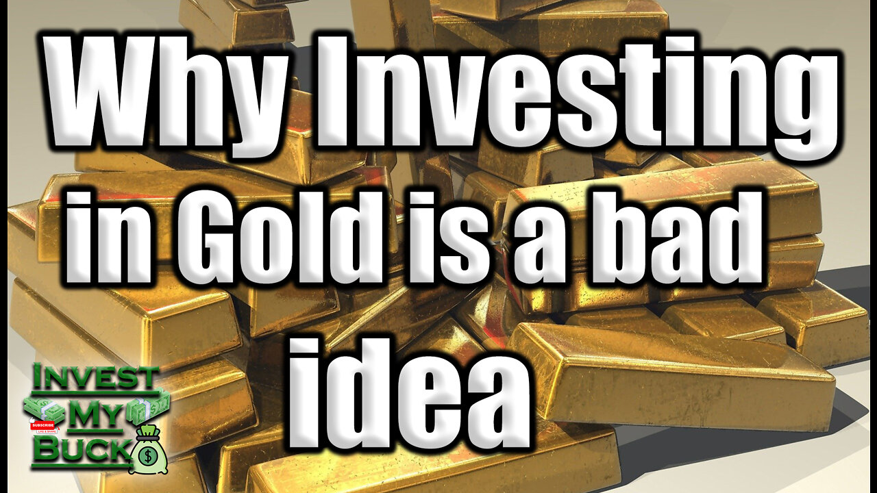 💰Why Investing in GOLD & precious metals is a bad idea