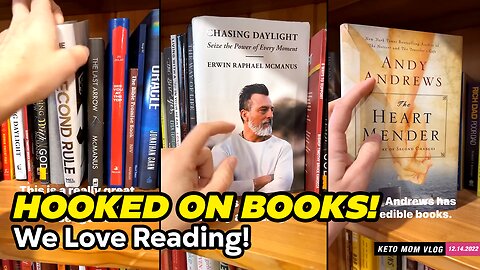 Hooked On Books! Who Loves Reading? | KetoMom Vlog