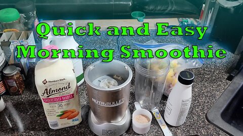 Morning Smoothie Routine