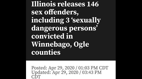 Our governments obsession with letting pedophiles go