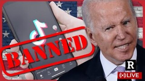 Congress giving Biden MASSIVE censorship powers banning TikTok