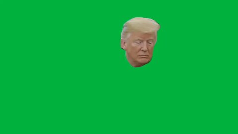 TRUMP GREEN SCREEN ALOT OF PEOPLE WAITING