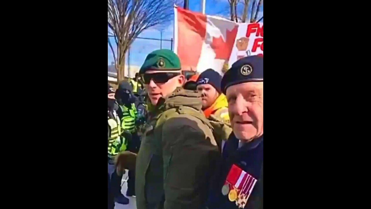 NORTH BAY ONTARIO UN Troops arrive Streets of OTTAWA NOW!