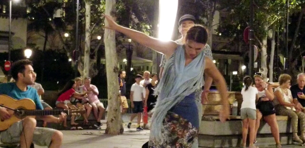 Flamenco Street Dancing, Seville Spain