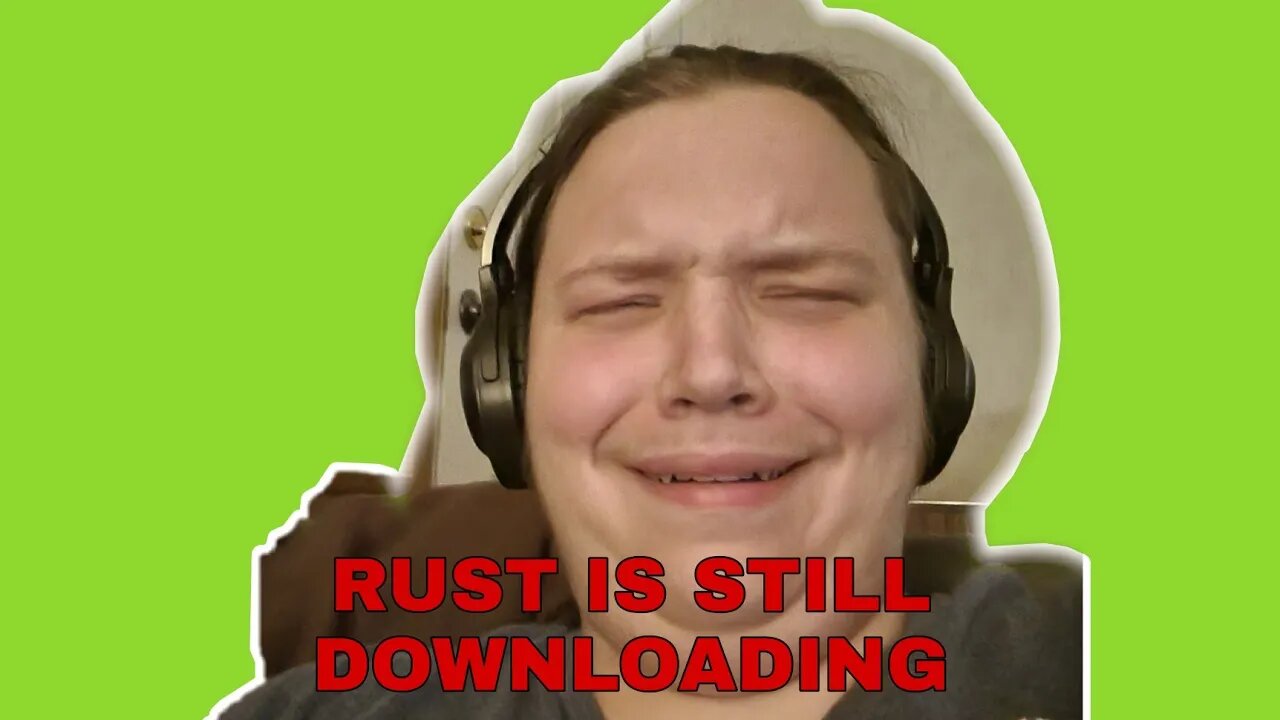 Ninja Gamer waits for Rust to download | GBYAA