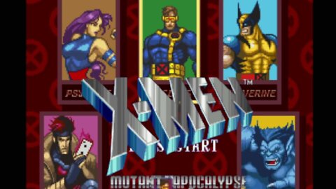 X-men Mutant Apocalypse SNES (Todas as fases).