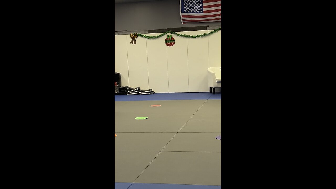 My white belt tiger testing ATA