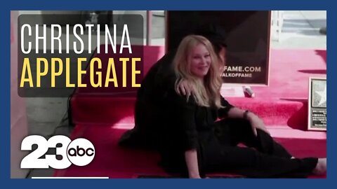 Christina Applegate honored at her first public outing since being diagnosed with MS