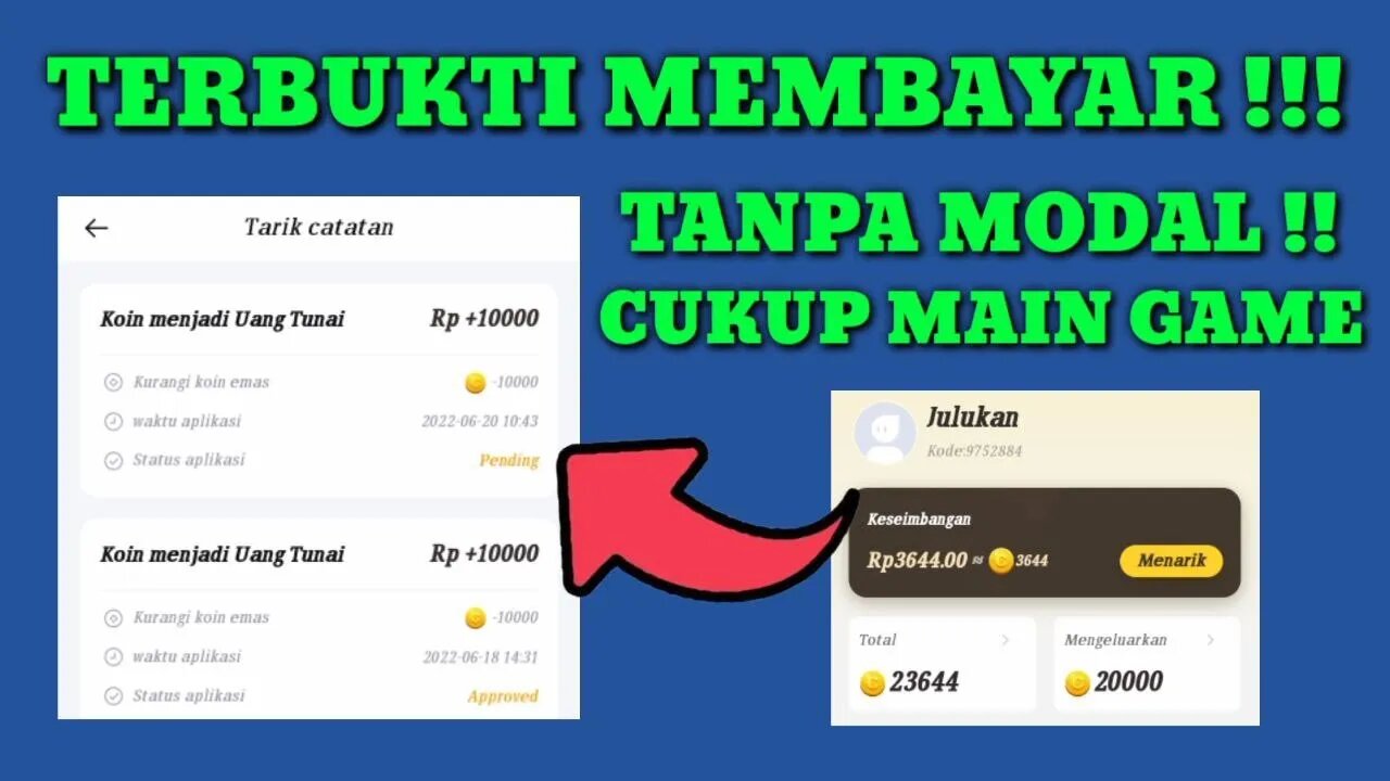 GRATISAN !! DIBAYAR Rp,20,000 SALDO DANA GRATIS TERCEPAT 2022