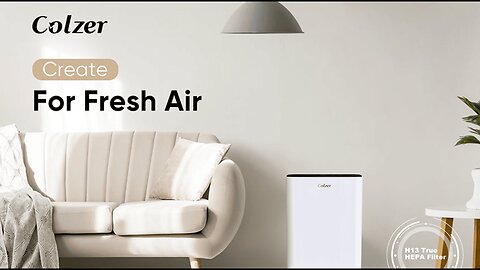 COLZER Home Air Purifiers for Large Room