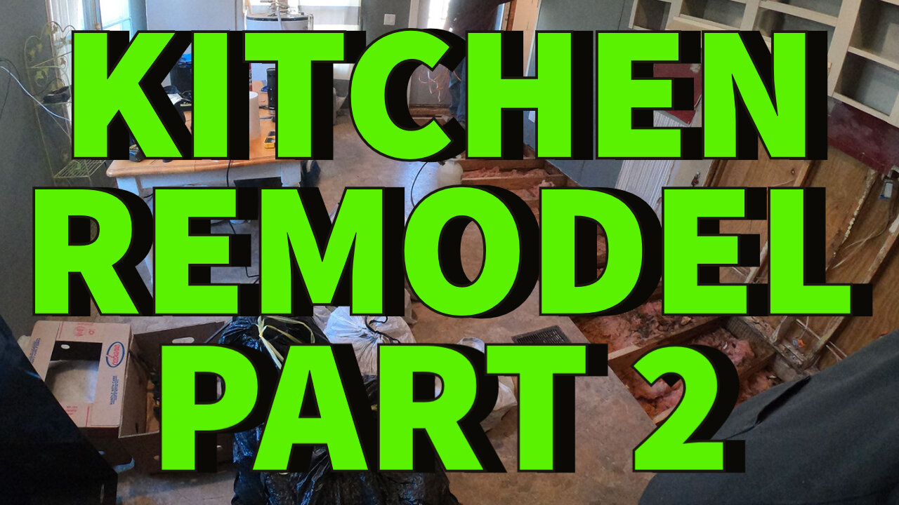 Kitchen Renovation Part 2/8 #jamesofalltrades #subscribe