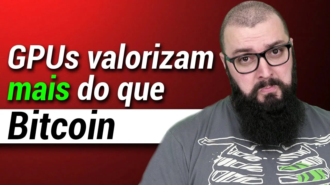 PLACA DE VIDEO VALORIZA MAIS QUE BITCOIN - Cortes da ChipArt #023